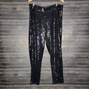 Torrid Black Sequin Pants